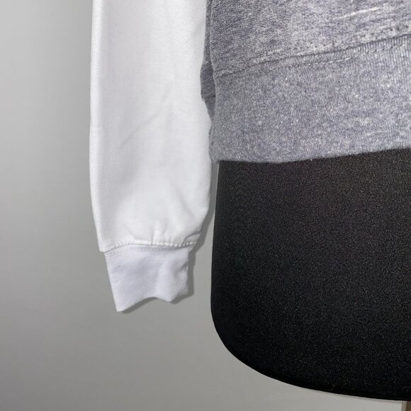 Kentucky Bluegrass State Womens Long Sleeve Sweatshirt Gray White Horse Theme S - Picture 6 of 9